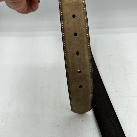 Cody James Leather Stitching Belt Size 34 - Picture 6 of 8